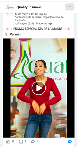 Pantalla de inicio de la app